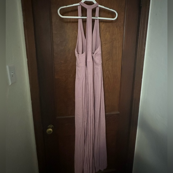 Free People All About It Maxi Dress in Mauve Pink XS - Picture 4 of 7